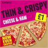 Iceland Thin and Crispy Cheese and Ham 342g