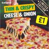 Iceland Thin and Crispy Cheese and Onion 315g