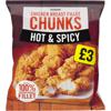 Iceland Hot and Spicy Chicken Breast Fillet Chunks 540g
