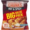 Iceland Hot & Spicy Chicken Breast Fillet Chunks 900g