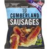 Iceland 10 (approx.) 100% British Pork Cumberland Sausages 500g
