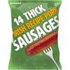 Iceland 14 (approx.) Thick Irish Recipe Pork Sausages 700g