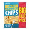 Iceland Low Fat Straight Cut Chips 2.45kg