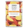Tesco Peach Slices In Juice 410G
