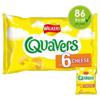 Walkers Quavers Cheese Snacks 6 Pack 16G