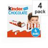 Kinder Chocolate 4 Pack 50G