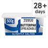 Tesco Butterpak Spreadable Slight Salted 500G