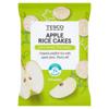 Tesco Apple Rice Cakes 40G