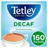 Tetley Decaffeinated 160 Teabags 500G