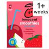 Innocent Kids Smoothie Cherries Strawberries 4X150ml