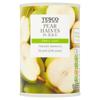 Tesco Pear Halves In Juice 410G