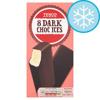 Tesco 8 Dark Chocolate Ices 560Ml Price Marked