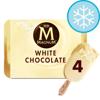 Magnum White Ice Cream 4 X 110Ml