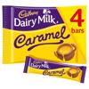 Cadbury Dairy Milk Caramel Chocolate Barsx4 148G