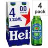 Heineken 0.0 Alcohol Free Beer 4X330ml