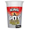 Pot Noodle King Sticky Rib Snack 114G