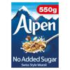 Alpen No Added Sugar Swiss Style Muesli 550G