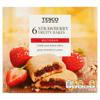 Tesco 6 Strawberry Fruity Bakes 222G