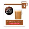 Nescafe Dolce Gusto Cafe Au Lait Decaffeinated Coffee Pods 16 Capsules