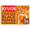 Ryvita Cracked Black Pepper Crisp Bread 5X40g