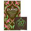 Pukka Organic Peppermint & Licorice 20 Tea Bags 30G