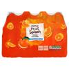 Tesco Fruit Splash Orange Juice No Added Sugar Drink 12 X 250Ml