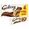 Galaxy Milk 4 Pack 168 G