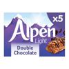 Alpen Light Cereal Bars Double Chocolate 5X19g