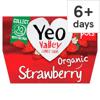 Yeo Valley Strawberry Yogurt 4X120g