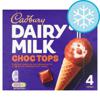 Cadbury Dairy Milk Chocolate Tops 4X110ml