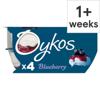 Oykos Greek Style Blueberry Yogurt 4X115g