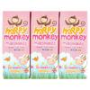 Happy Monkey Milkshake Strawberry 3X200ml