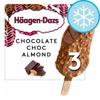 Haagen-Dazs Chocolate Choc. Almond Stick Bar 3X80ml