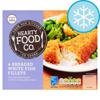 Hearty Food Co 4 Breaded White Fish Fillets 500G