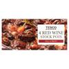 Tesco Red Wine Stock Pots 4 Pack 112G