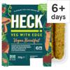 Heck Vegan Breakfast Sausages 6 Pack 255G