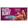 Taste & Glory 8 Vegan Frozen Sausages 320G