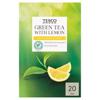 Tesco Green Tea With Lemon Tea Bags 20S 50G
