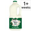 Yeo Valley Organic Semi Skimmed Milk 2 Litre