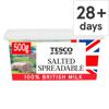 Tesco British Spreadable Salted 500G