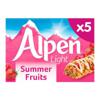 Alpen Light Cereal Bars Summerfruits 5X19g