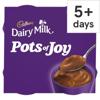 Cadbury Dairy Milk Pots Of Joy Chocolate Dessert 4Pack 260G