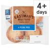 Eastmans 4 Cured Pork Pies 260G