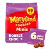Maryland Cookies Minis Double Chocolate Chip 6 Pack 118.8G