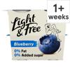 Danone Light & Free Blueberry Yogurt 4 X 115G