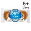 Warburtons Thin Bagels Plain 6 Pack