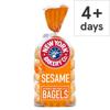 New York Bakery Sesame Bagels 5 Pack