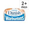 Warburtons Danish Sliced White Bread 400G