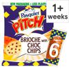 Pitch Chocolate Chip Brioche Roll 6 Pack