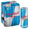 Red Bull Sugar Free Energy Drink 4 X 250Ml